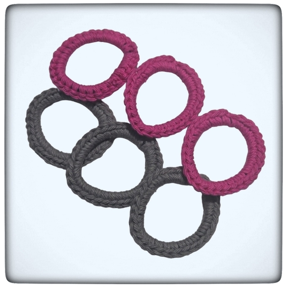 Ferret and Cat Toys, Round Ring Toys, Gray and Pink, Gift for Ferrets or… - Picture 1 of 6